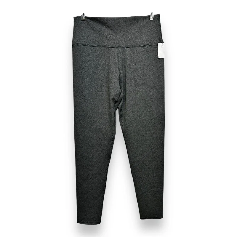 Comfortable Fits Pants 7/8 Leggings By Aerie In Grey, Size: L