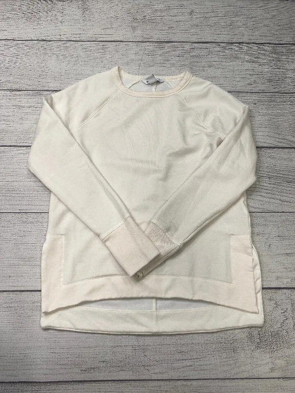 Athletic Outfits Top Long Sleeve By Athleta In White, Size: Xs