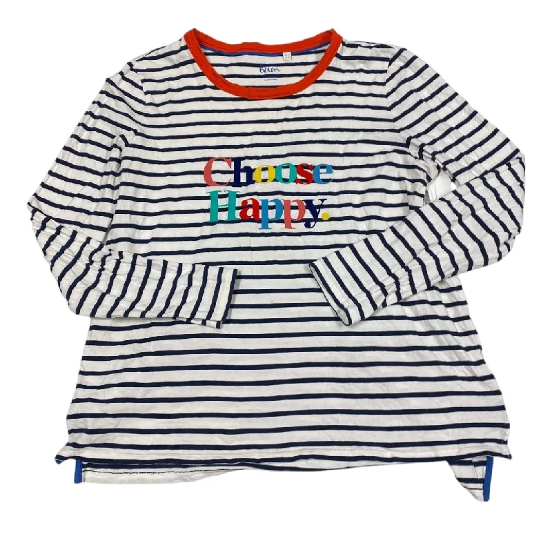 Urban Outfits Top Long Sleeve By Boden In Multi-colored, Size: M
