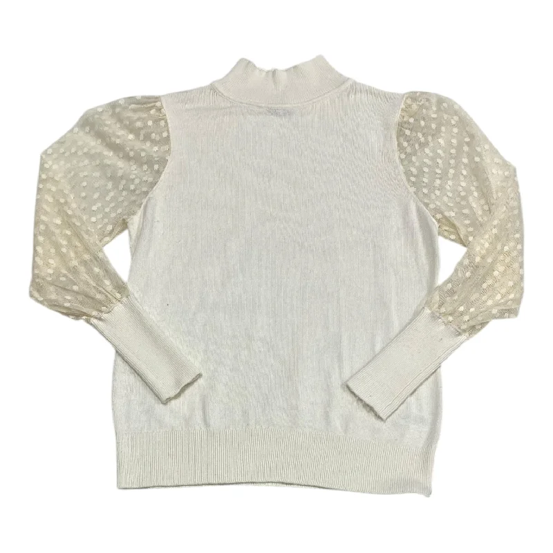 Active Styles Top Long Sleeve By Talbots In White, Size: M