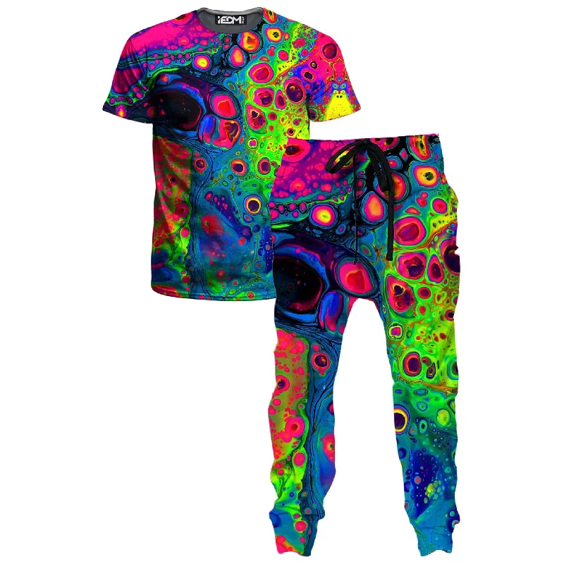 Fashion Tops 90s Trip T-Shirt and Joggers Combo