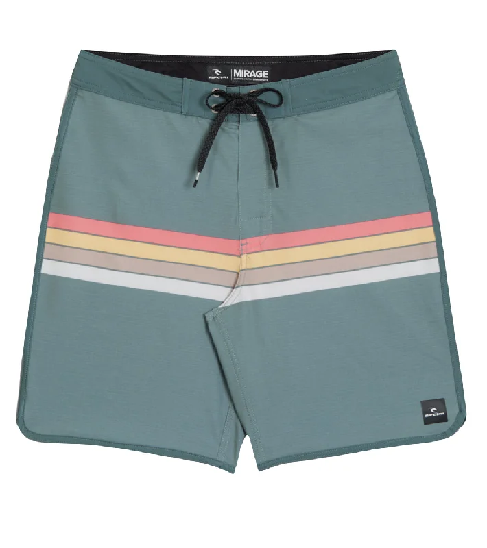 Street Style Rip Curl Mirage Surf Revival Boardshorts-Bluestone