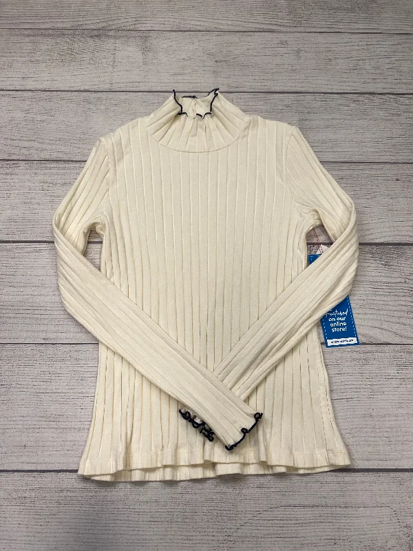 Elegant Outfits Top Long Sleeve By Madewell In Cream, Size: L