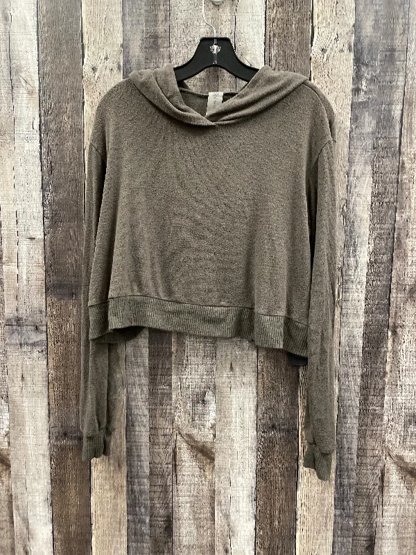 Lightweight Tops Top Long Sleeve By Cme In Green, Size: Xs