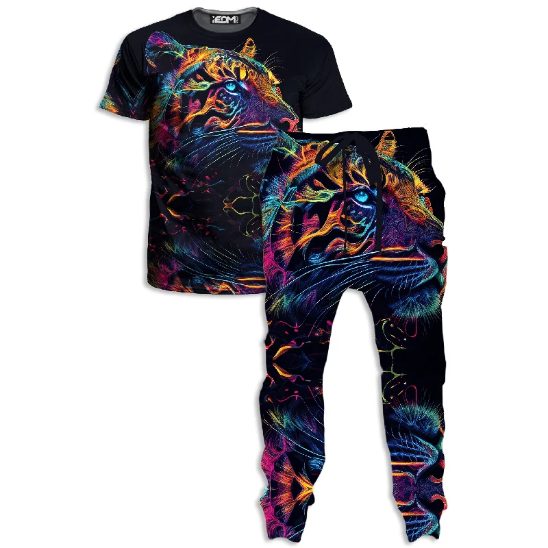 Urban Fashion Tigre Realm T-Shirt and Joggers Combo