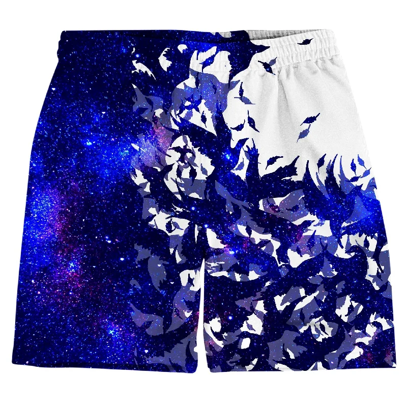Travel Wear Space Birds Weekend Shorts