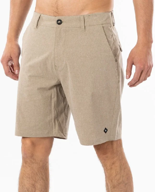 Athletic Gear Rip Curl Boardwalk Phase Nineteen Shorts-Khaki