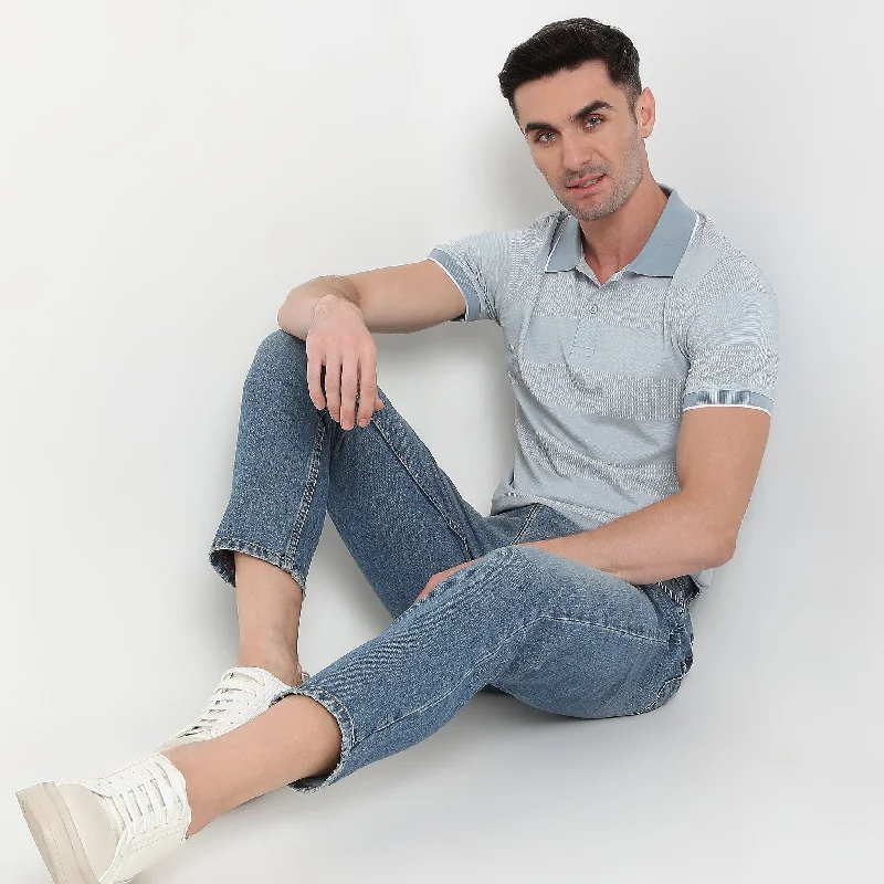 Fresh Outfit Regular Fit Structured T-Shirt