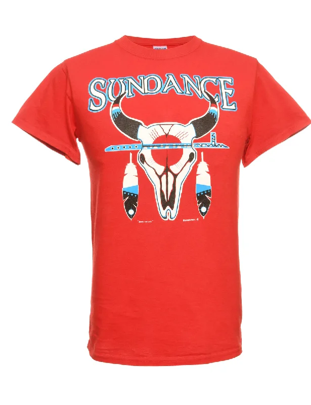 Casual Wear Sundance Printed T-shirt - L