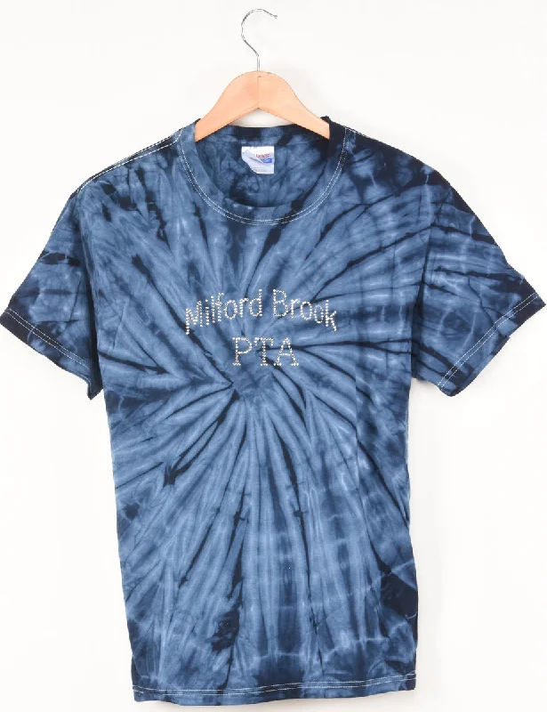 Premium T-shirts Tie Dyed Milford Brook PTA T-shirt - M