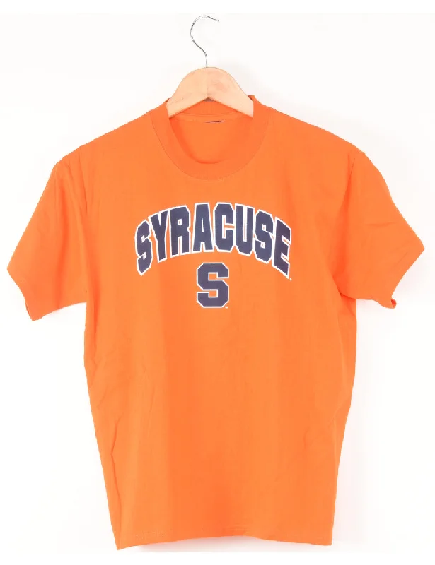 Trendy Sweaters Syracuse Design Orange T-shirt - M