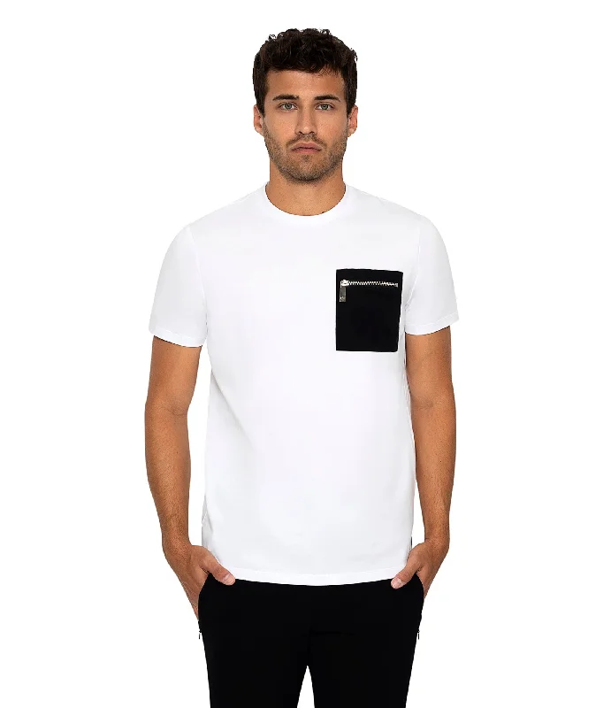 Relaxed Styles Bertigo Stretch Short-Sleeve Tshirts | ORSO ZP WHITE T-SHIRT
