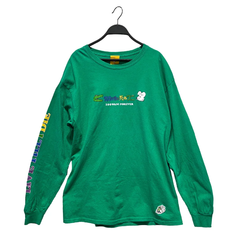 Lightweight Tops #FR2/LS T-Shirt/M/Green/Cotton/