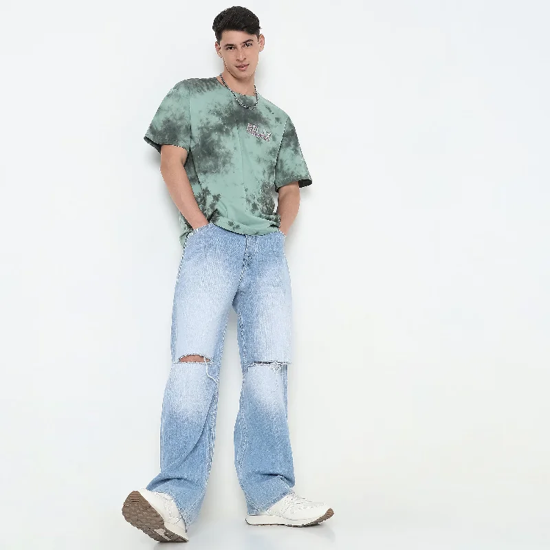 Winter Jackets Oversize Tie - Dye T-Shirt