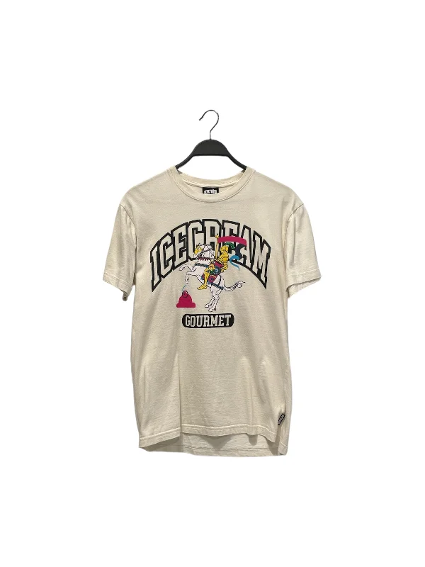 Classic Apparel ICE CREAM/T-Shirt/S/Cotton/WHT/Knight Horse Gourmet