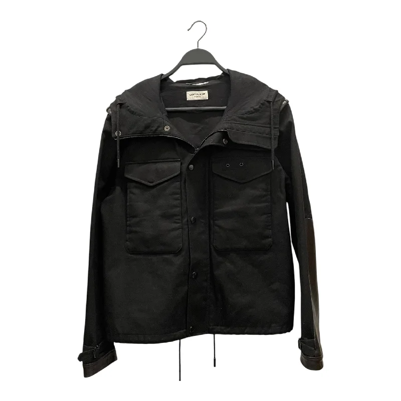 Travel Wear SAINT LAURENT/Mountain Parka/50/Cotton/BLK/2018 PARKA