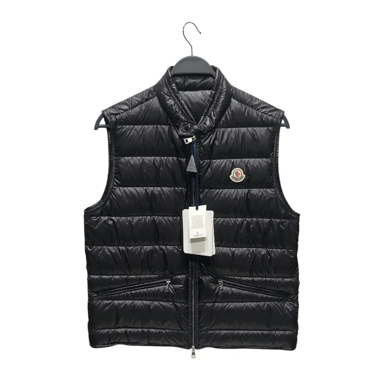 Comfortable Fits MONCLER/Puffer Vest/3/Nylon/BLK/GUI GILET VEST
