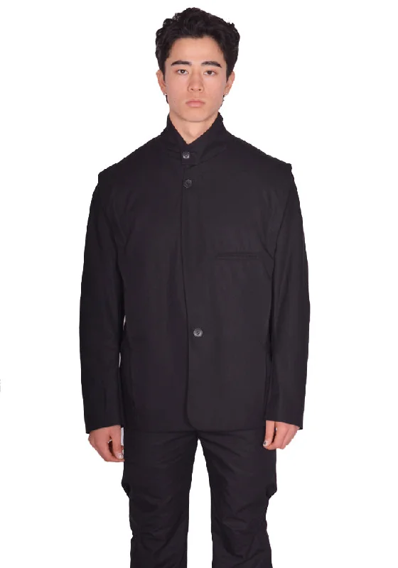 Business Casual KIKO KOSTADINOV MEN  KKSS25J02-39 NAVIN K-DART BLAZER BLACK (NEW SEASON SS25)
