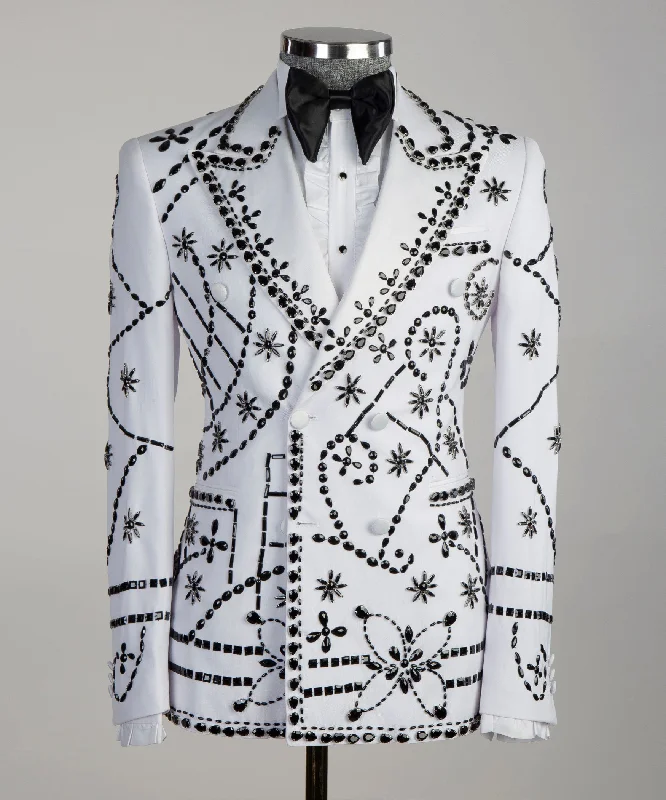 Denim Trends Shining Golden Tuxedo