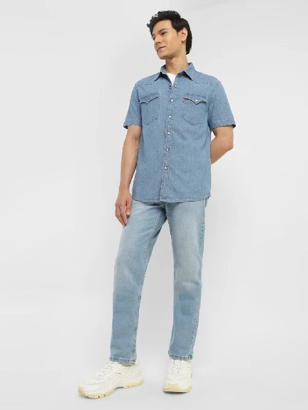 Cool Bottoms Men's 511 Blue Slim Fit Jeans