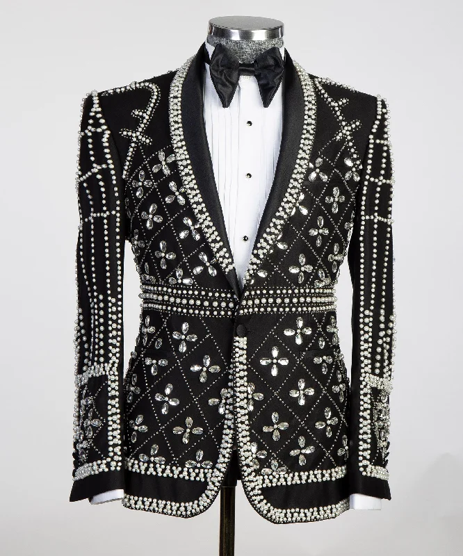 Active Styles Shining Silver Tuxedo