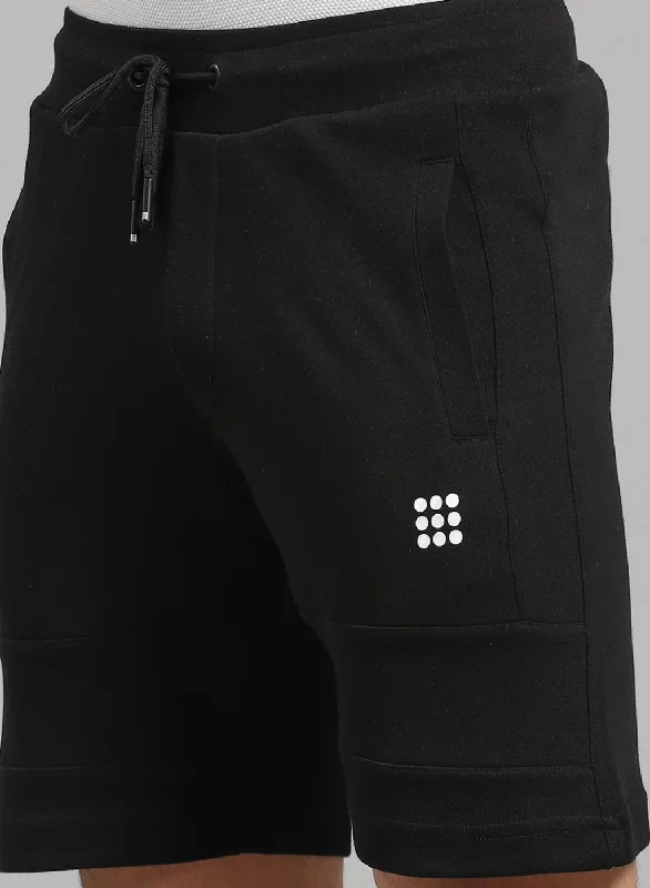 Classic Styles Men Black Solid Short