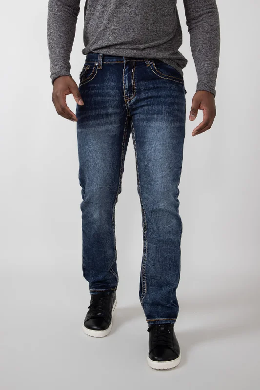 Simple Styles True Luck Easton Straight Jeans for Men | TL23090604