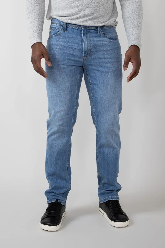 All-Day Wear Blend Rock Fit Jeans for Men in Light Denim | 700069-76103