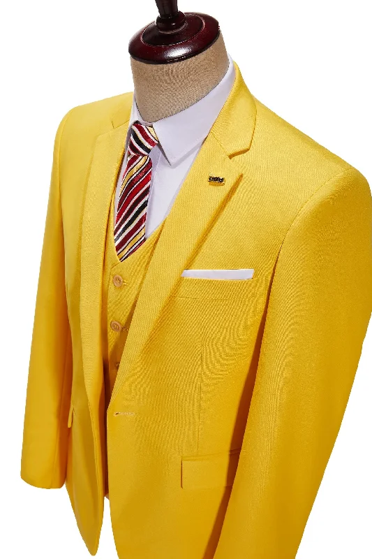 Casual Attire 3 Pieces Mens Suit Flat Notch Lapel Business Tuxedos (Blazer+vest+Pants) Casual Attire 3 Pieces Mens Suit Flat Notch Lapel Business Tuxedos (Blazer+vest+Pants)