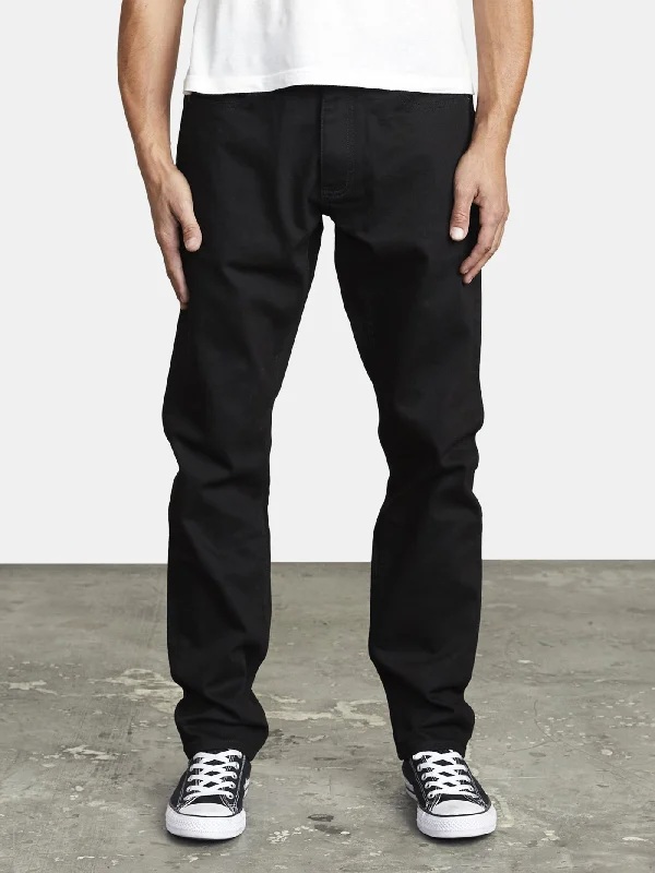 Layered Styles Daggers Slim Straight Fit Jeans