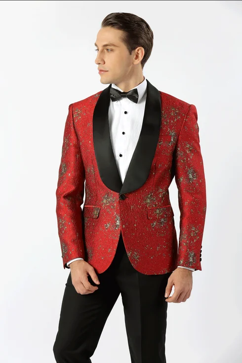 Chic Outfits Constellation Tuxedo Jacket