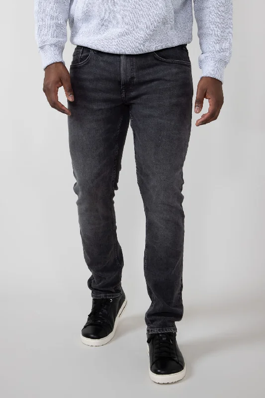 Formal Shirts Blend Blizzard Fit Multiflex Stretch Jeans for Men in Grey  | 20714216-200296