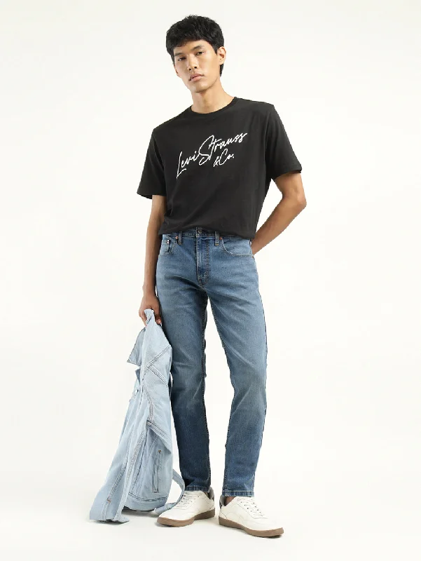 Designer Pieces Men's 512 Slim Tapered Fit Indigo Jeans