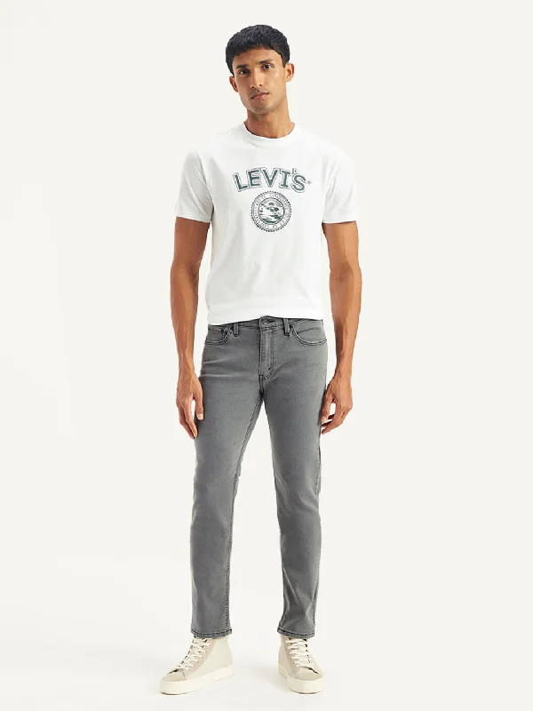 Trendy Shoes Men's 511 Slim Fit Grey Jeans