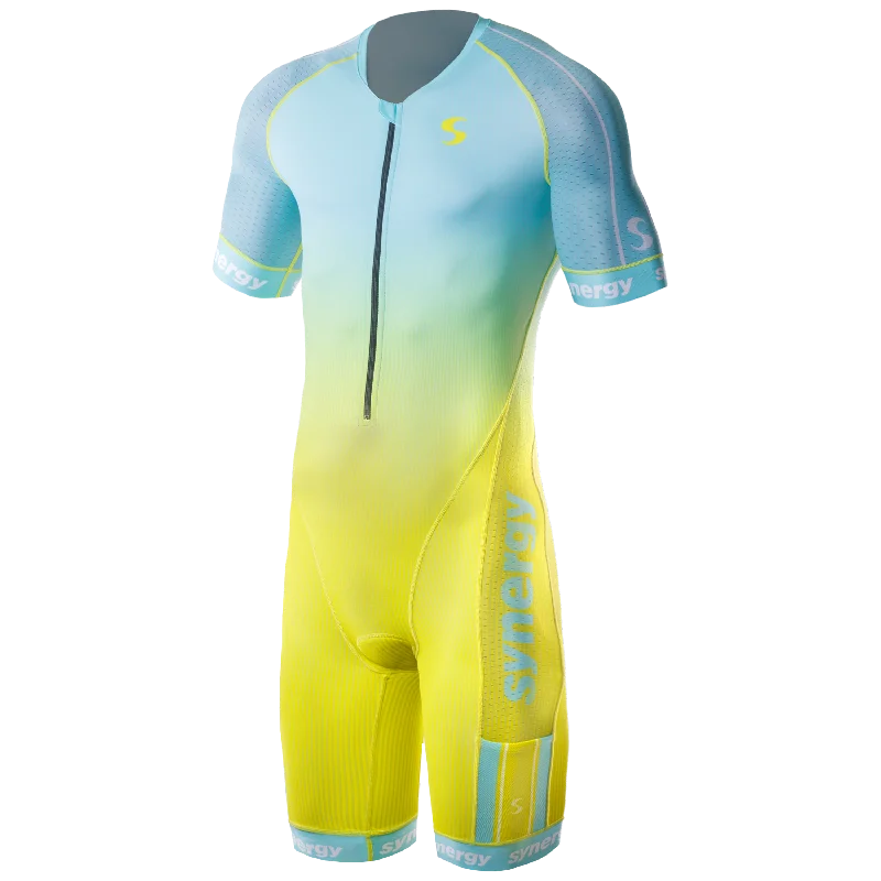 Sporty Wear Men's Elite Short Sleeve Tri Suit