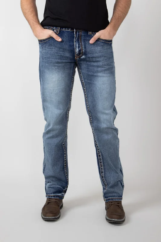 Stylish Jeans True Luck Amir Straight Jeans for Men | TL23090605
