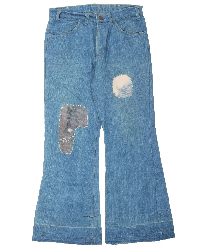 Urban Outfits Levi's Orange Tab Repaired Bellbottom Jeans