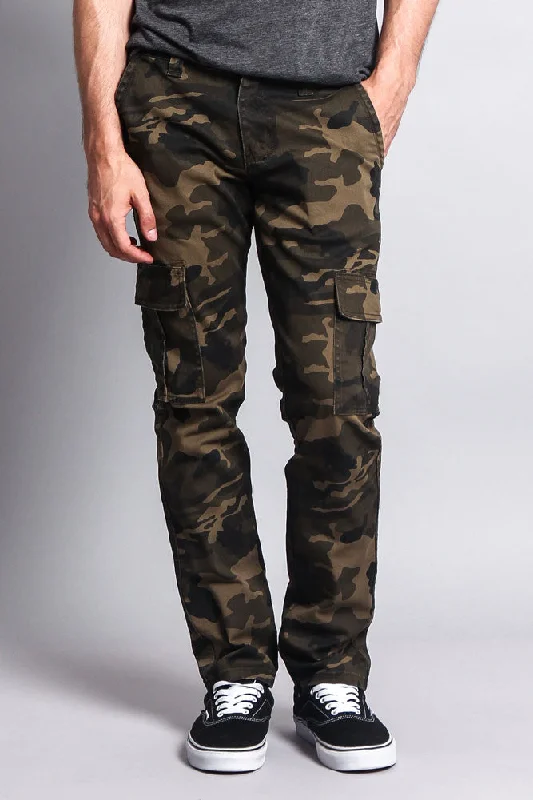 Casual Jackets Cargo Camo Skinny Pants