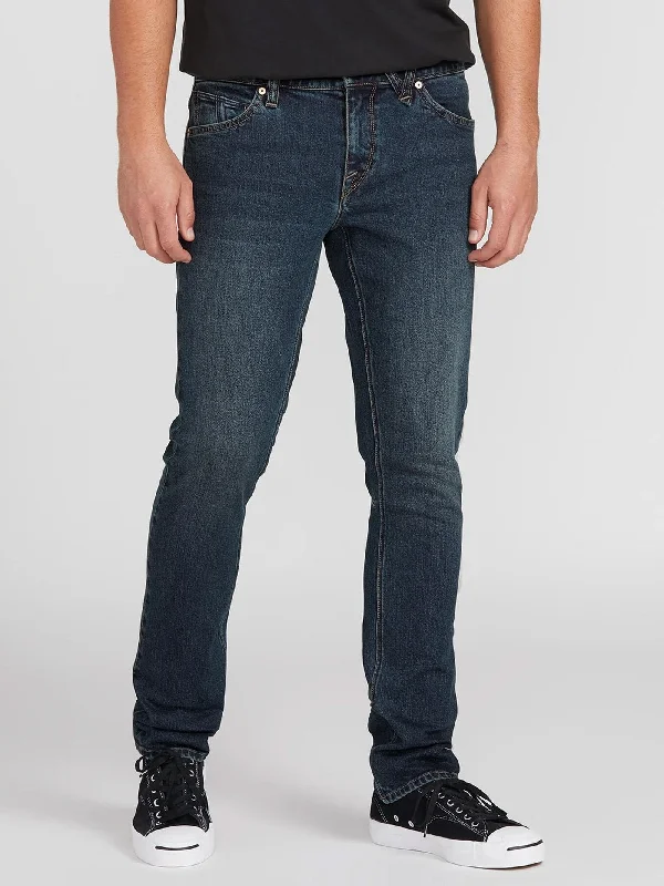 Elegant Outfits 2X4 Skinny Fit Medium Blue Wash Jeans