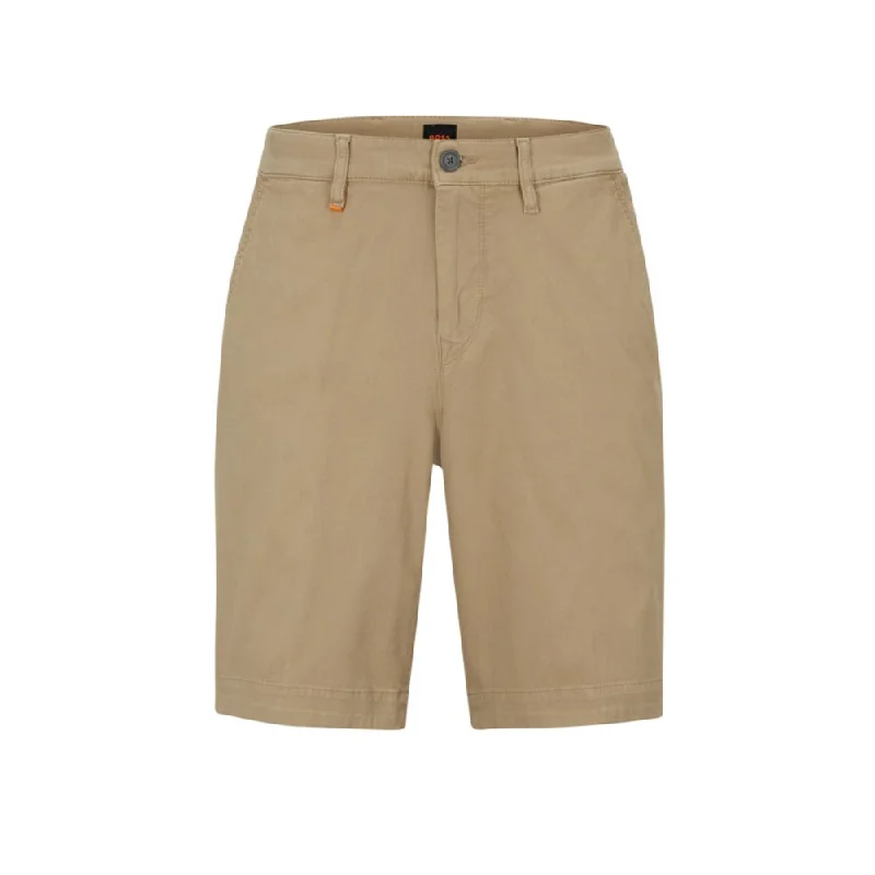 Smart Pants Tapered-fit shorts in a cotton blend