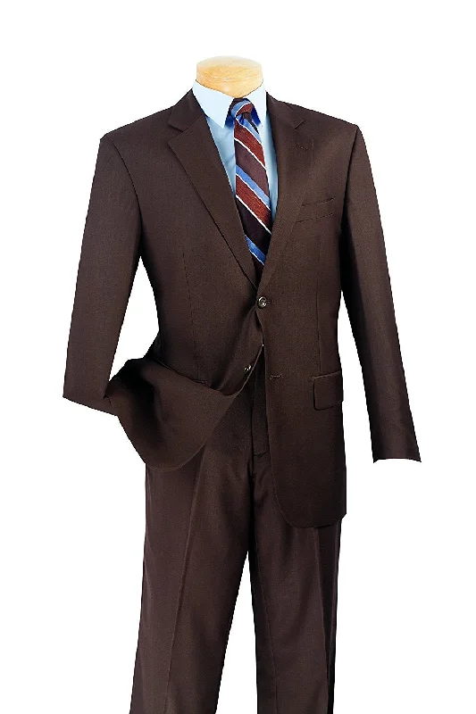 Lightweight Fabrics Nola Collection - Regular Fit 2 Piece in Brown