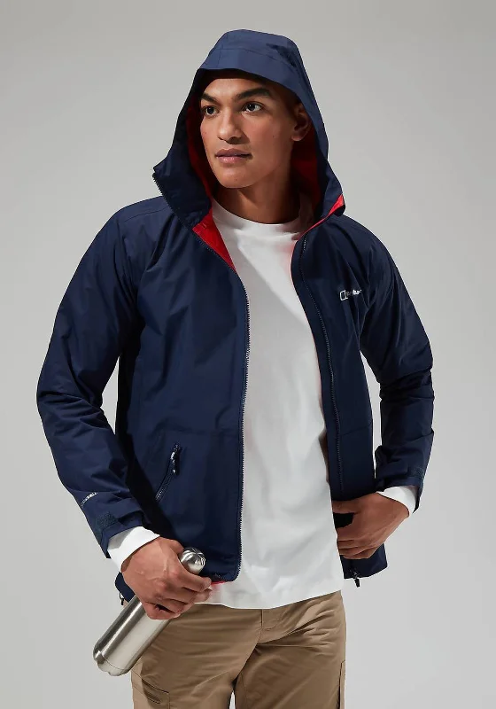 Office Outfits Berghaus Deluge Pro 2.0 Shell Jacket, Dark Blue