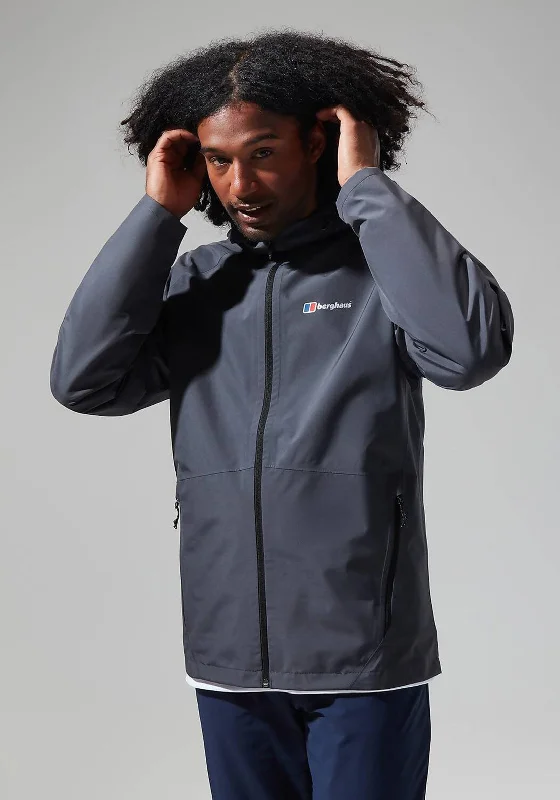 Comfy Tops Berghaus Paclite 2.0 Shell Jacket, Dark Grey