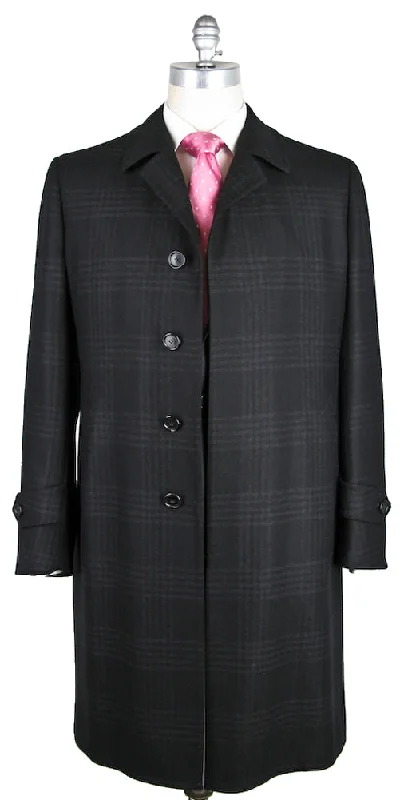 Chic Outfits Cesare Attolini Black Coat – Size: 42 US / 52 EU
