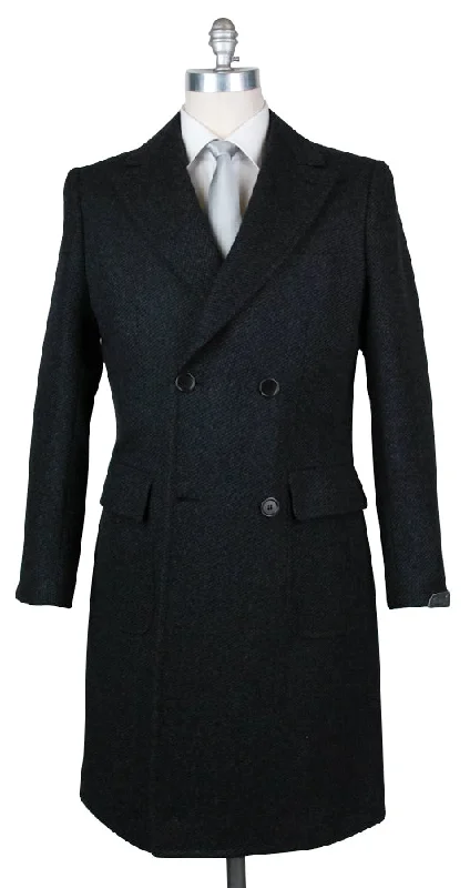 Cool Jackets Sartorio Napoli Gray Coat - 48 US / 58 EU