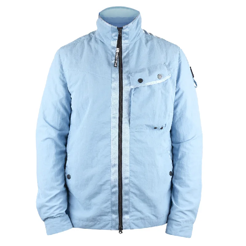 Lightweight Tops ST95 Ballute Overshirt Light Blue