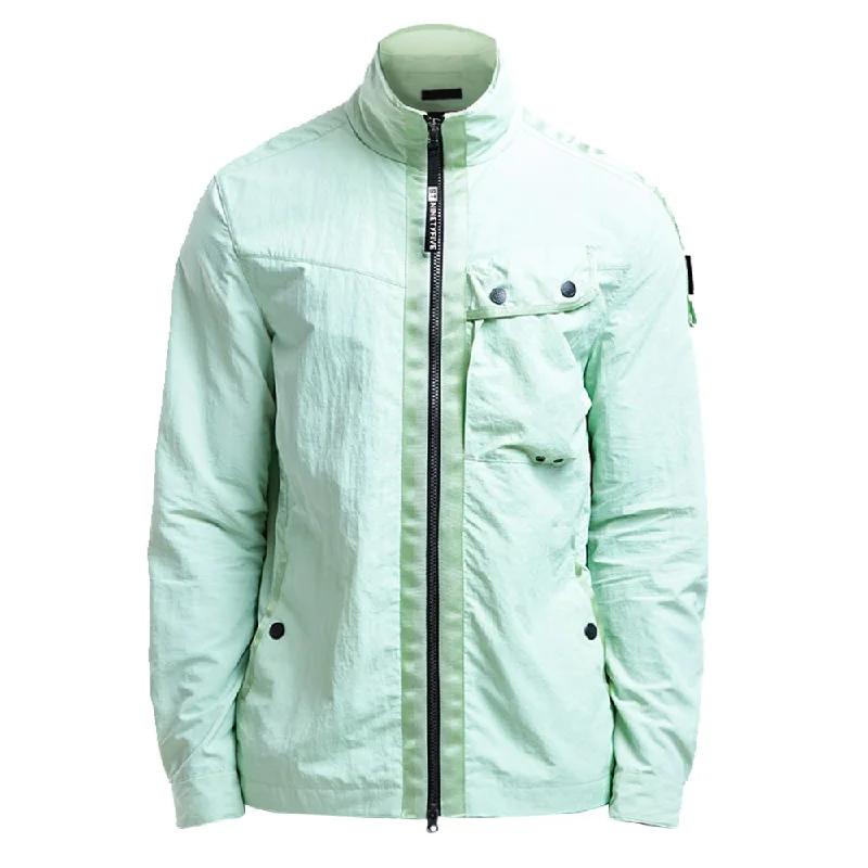 Chic Styles ST95 Ballute Overshirt Light Green