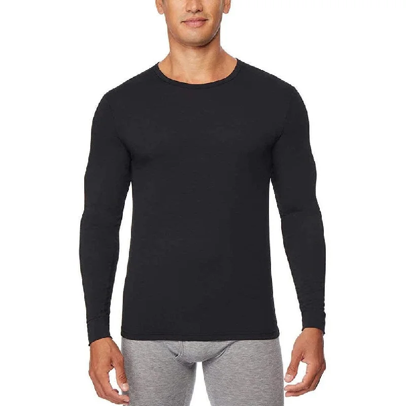 Cool Pieces 32 Degrees Men's Base Layer Crew Neck Basic T-Shirt Black Size Large