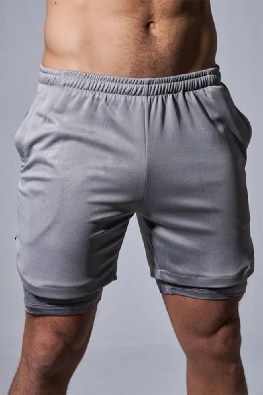 Comfy Tops Gray Maverik Short