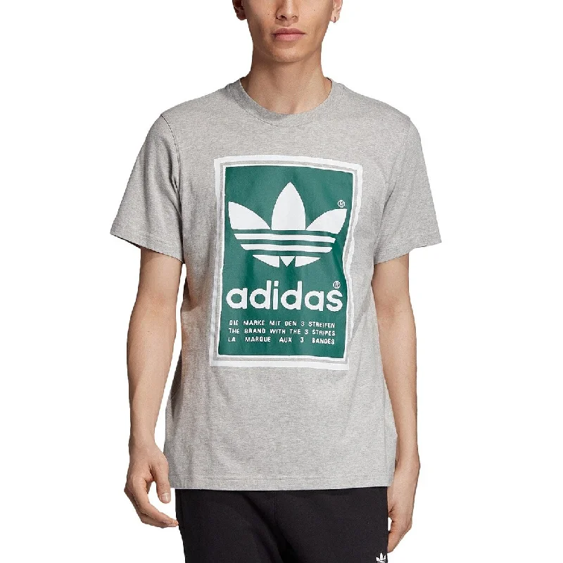 Sporty Designs Adidas Men's Originals Adicolor Logo T-Shirt Med Gray Size Medium